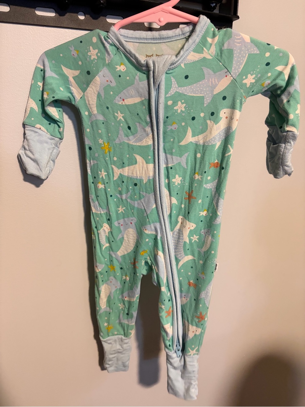 Little Sleepies Newborn shark soiree